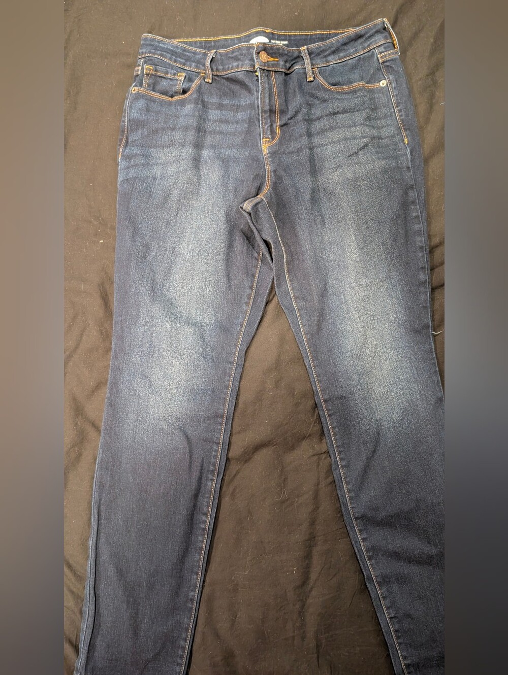 Old Navy Dark Blue Skinny Jeans for Women